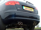 Milltek Sport Cat-back - Resonated (Quieter) - A3 2.0T FSI QUATTRO SPORTBACK 2004 and later