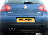 Milltek Sport Cat-back - Resonated - GOLF MK5 2.0 TDI 140PS 2004 and later