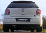 Milltek Sport Turbo-back including Hi-Flow Sports Cat - POLO GTI 1.8T 2006 and later