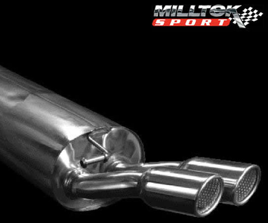Milltek Sport Cat-back - Non-resonated - LEON 1.8T SPORT / CUPRA 180 2000 and later