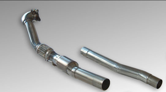 Milltek Sport Large Bore Downpipe and Hi-Flow Sports Cat - LEON CUPRA 2.0 T FSI 2006 and later