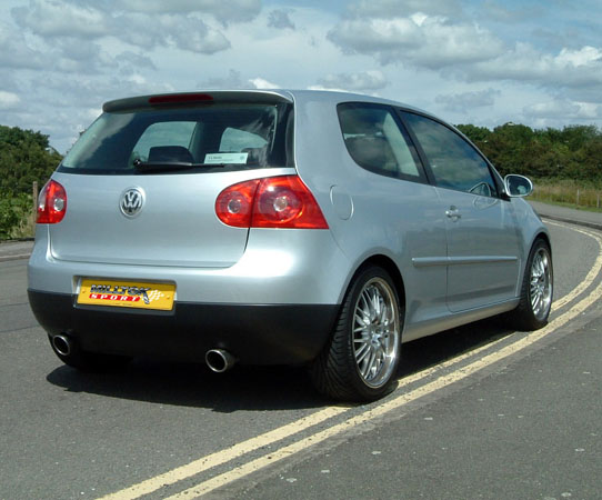 Milltek Sport Cat-back - Dual outlet (Mk4 Golf R32-style). - GOLF MK5 2.0 TDI 140PS 2004 and later