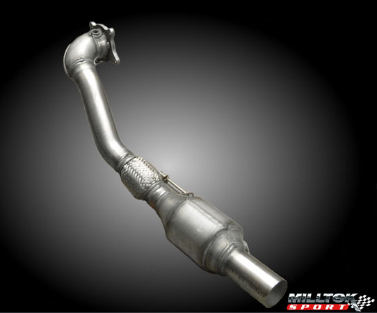 Milltek Sport Hi-Flow Sports Cat and Downpipe - GOLF MK5 GTI 2.0T FSI 2004 and later