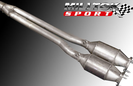 Milltek Sport Hi-Flow Sports Cat - GOLF MK4 R32 3.2 V6 4WD 2002 to 2005