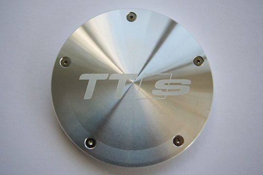 Audi TTS Tax Disc Holder Silver